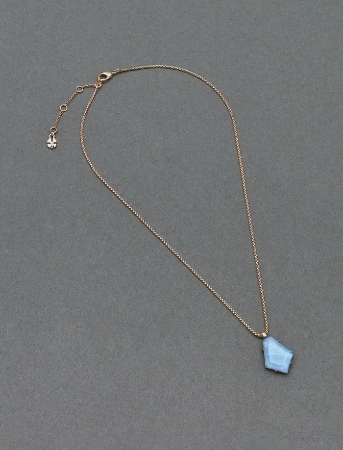 Lucky Brand Jewelry Women Set Stone Pendant Gold