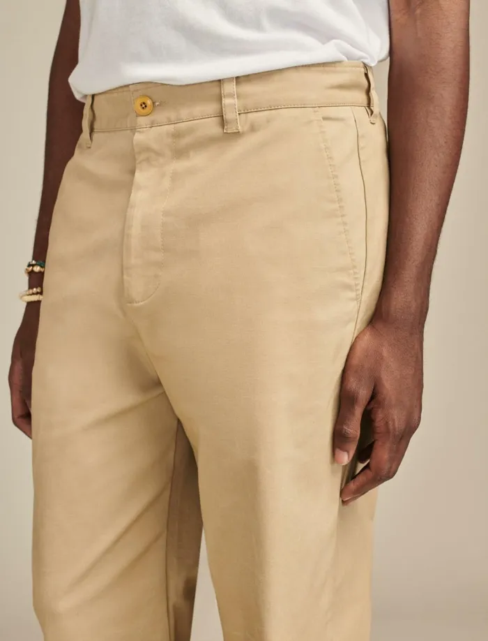 Lucky Brand Pants Men Coolmax Relaxed Straight Fit Chino Twill