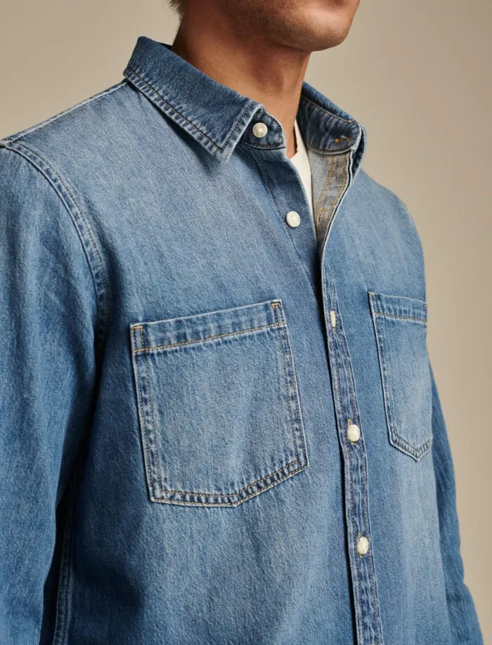 Lucky Brand Shirts and Tops Men Denim Utility Shirt Harborview