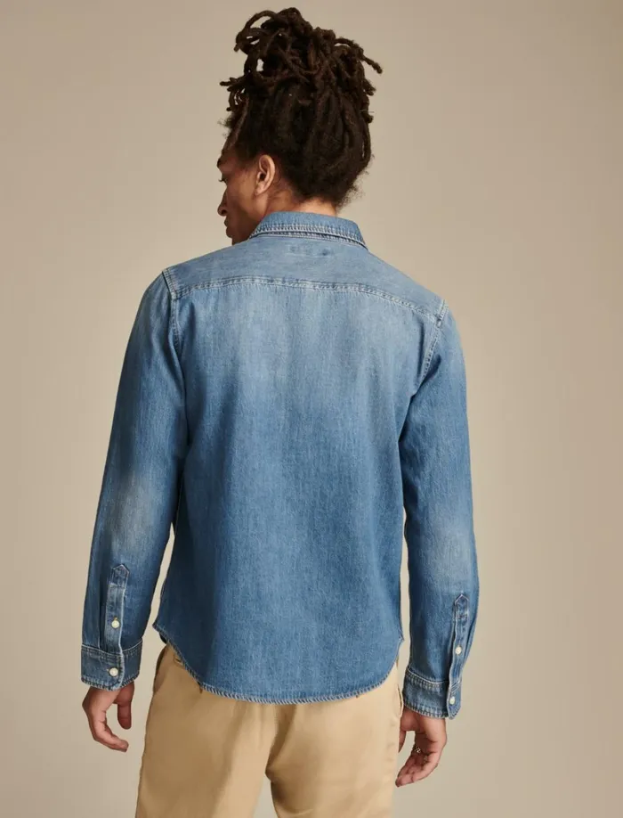 Lucky Brand Shirts and Tops Men Denim Utility Shirt Harborview