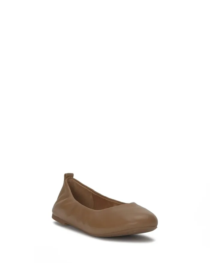 Lucky Brand Shoes Women Emmie Lou Ballet Flat Light Brown