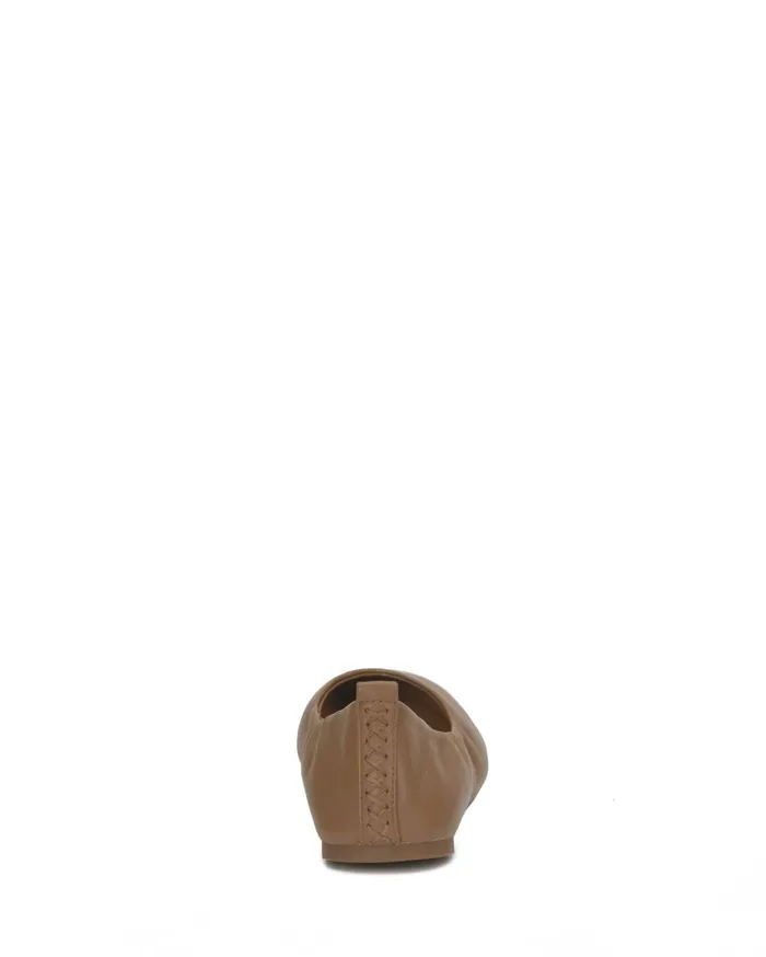 Lucky Brand Shoes Women Emmie Lou Ballet Flat Light Brown