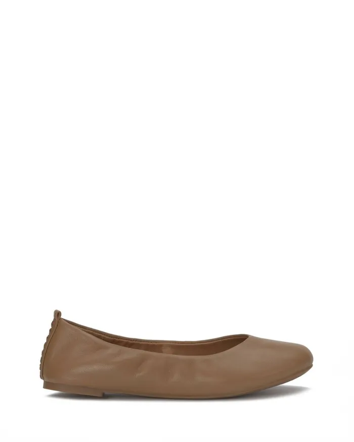 Lucky Brand Shoes Women Emmie Lou Ballet Flat Light Brown