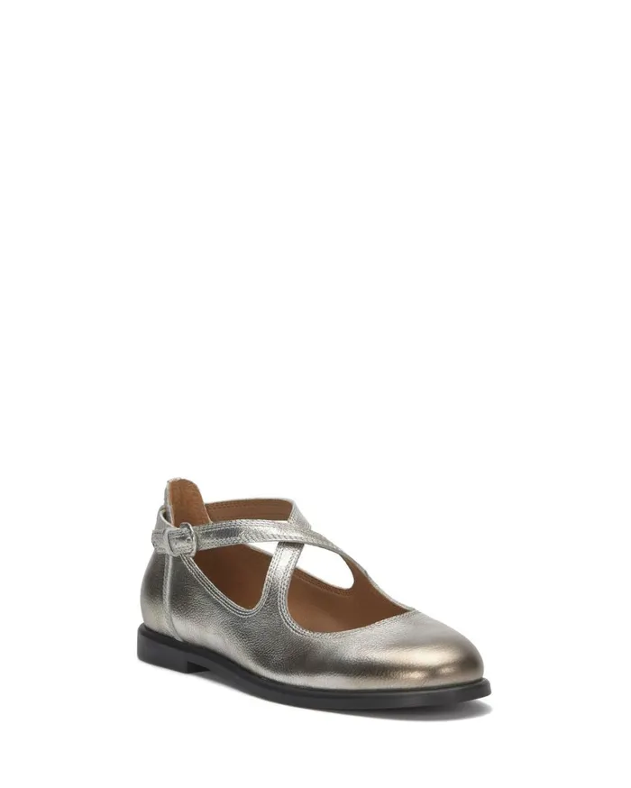 Lucky Brand Shoes Women Necia Flat Silver