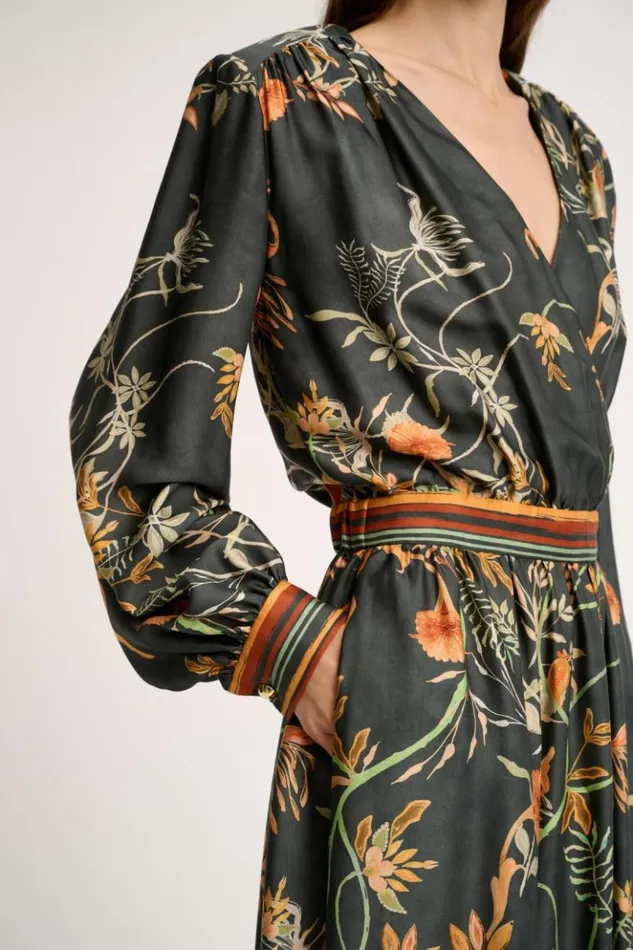 Luisa Spagnoli Dresses and Jumpsuits Gazza 8211 VNeck Dress 8211 Women