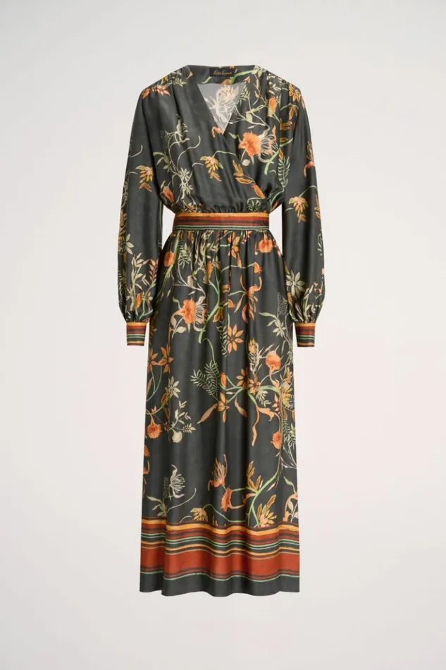 Luisa Spagnoli Dresses and Jumpsuits Gazza 8211 VNeck Dress 8211 Women
