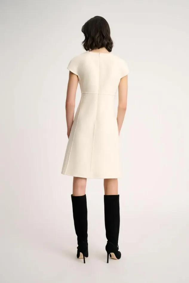 Luisa Spagnoli Dresses and Jumpsuits Giudice 8211 Wool Tube Dress Cream 8211 Women Luisa Spagnoli Dresses and Jumpsuits Giudice 8211 Wool Tube Dress Cream 8211 Women