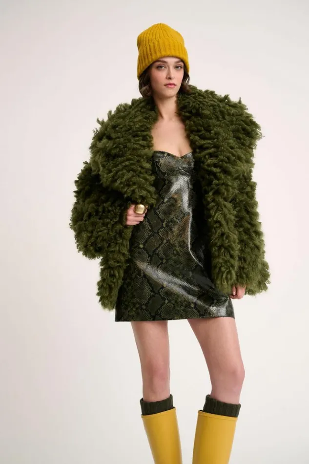 Luisa Spagnoli Dresses and Jumpsuits Gruccia 8211 Leather Mini Dress 8211 Fashion Show 8211 Women Luisa Spagnoli Dresses and Jumpsuits Gruccia 8211 Leather Mini Dress 8211 Fashion Show 8211 Women