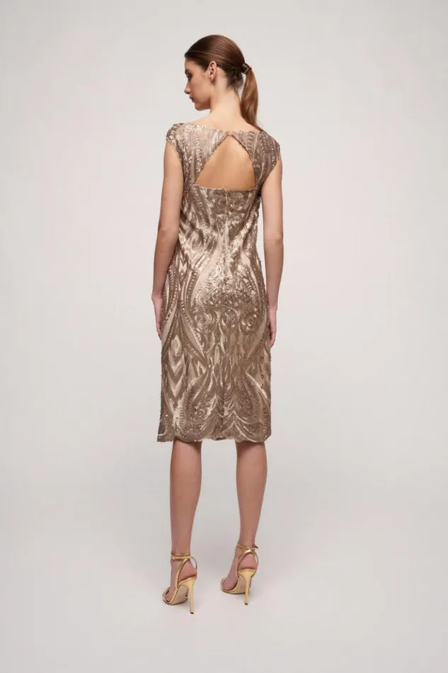Luisa Spagnoli Formal Dresses Giordano 8211 Elegant Dress Beige 8211 Women Luisa Spagnoli Formal Dresses Giordano 8211 Elegant Dress Beige 8211 Women