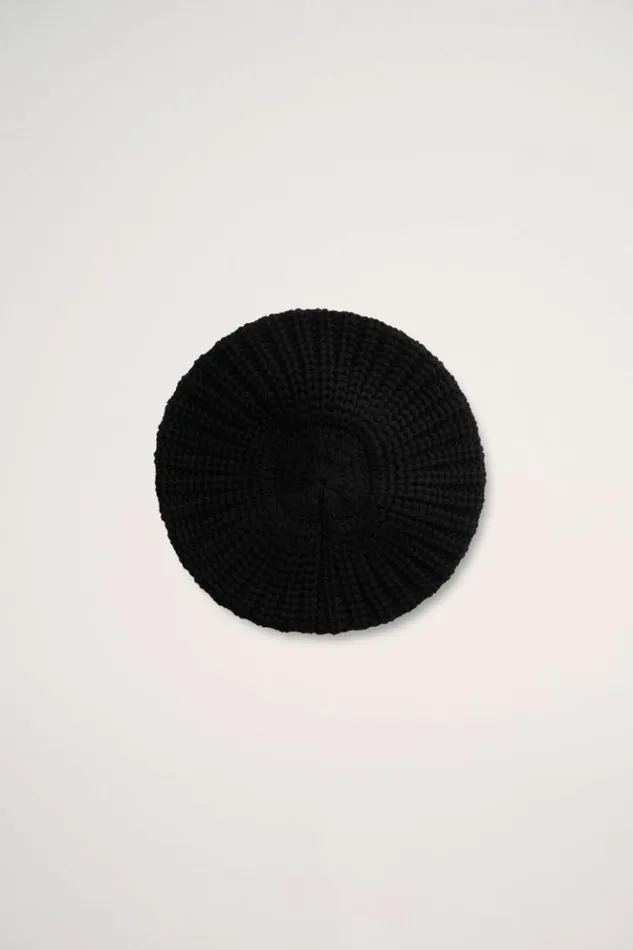 Luisa Spagnoli Hats And Gloves Matteo 8211 Wool Beret Black 8211 Women Luisa Spagnoli Hats And Gloves Matteo 8211 Wool Beret Black 8211 Women