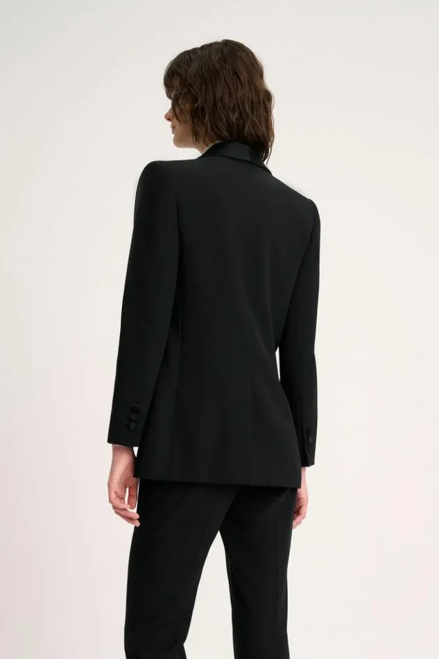 Luisa Spagnoli Jackets and Blazers Seduzione 8211 Elegant Jacket Black 8211 Women Luisa Spagnoli Jackets and Blazers Seduzione 8211 Elegant Jacket Black 8211 Women
