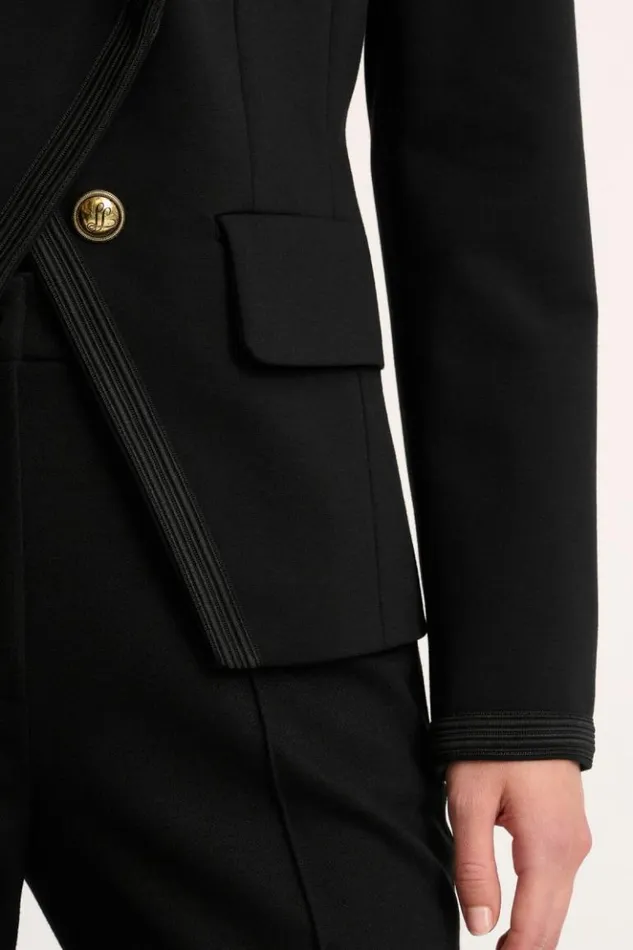 Luisa Spagnoli Jackets and Blazers Seminario 8211 Blazer Jacket Black 8211 Women Luisa Spagnoli Jackets and Blazers Seminario 8211 Blazer Jacket Black 8211 Women