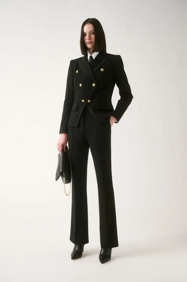 Luisa Spagnoli Jackets and Blazers Seminario 8211 Blazer Jacket Black 8211 Women Luisa Spagnoli Jackets and Blazers Seminario 8211 Blazer Jacket Black 8211 Women