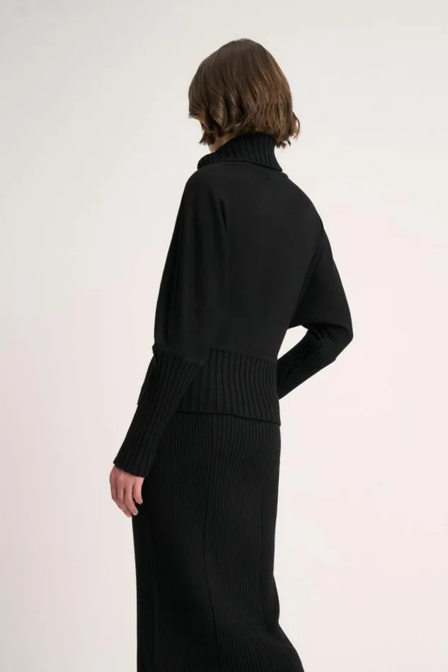 Luisa Spagnoli Knitwear Maratta 8211 Turtleneck Pullover Black 8211 Women Luisa Spagnoli Knitwear Maratta 8211 Turtleneck Pullover Black 8211 Women