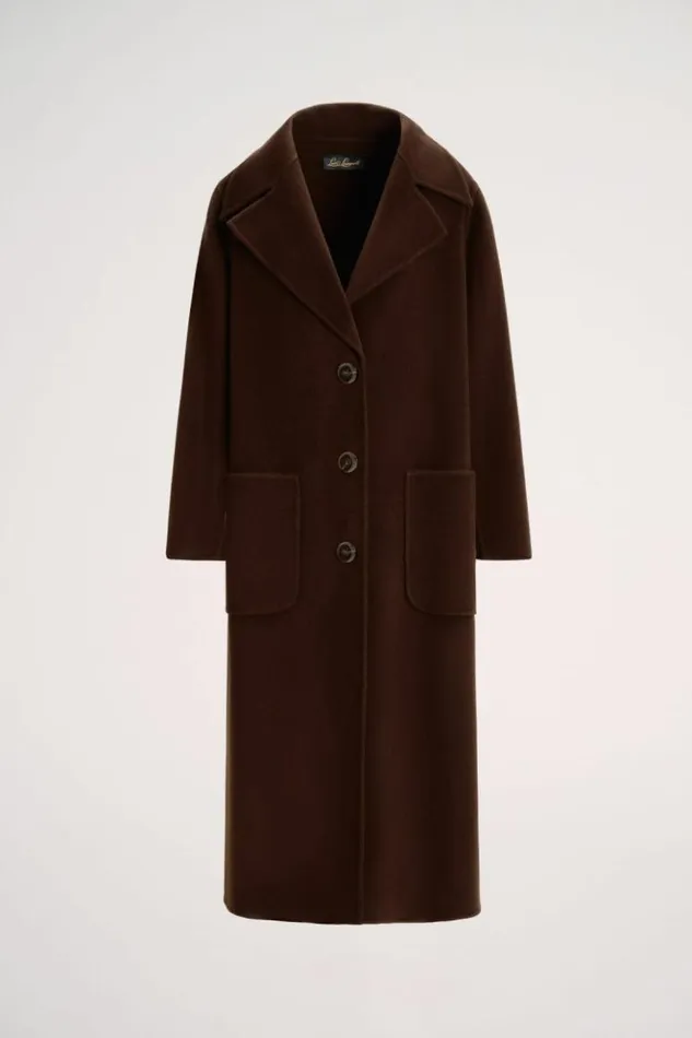 Luisa Spagnoli Outerwear Spago 8211 Long Coat Brown 8211 Women Luisa Spagnoli Outerwear Spago 8211 Long Coat Brown 8211 Women
