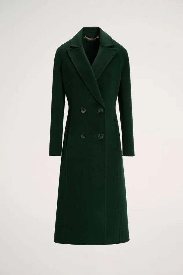 Luisa Spagnoli Outerwear Splendor 8211 DoubleBreasted Coat 8211 Women Luisa Spagnoli Outerwear Splendor 8211 DoubleBreasted Coat 8211 Women