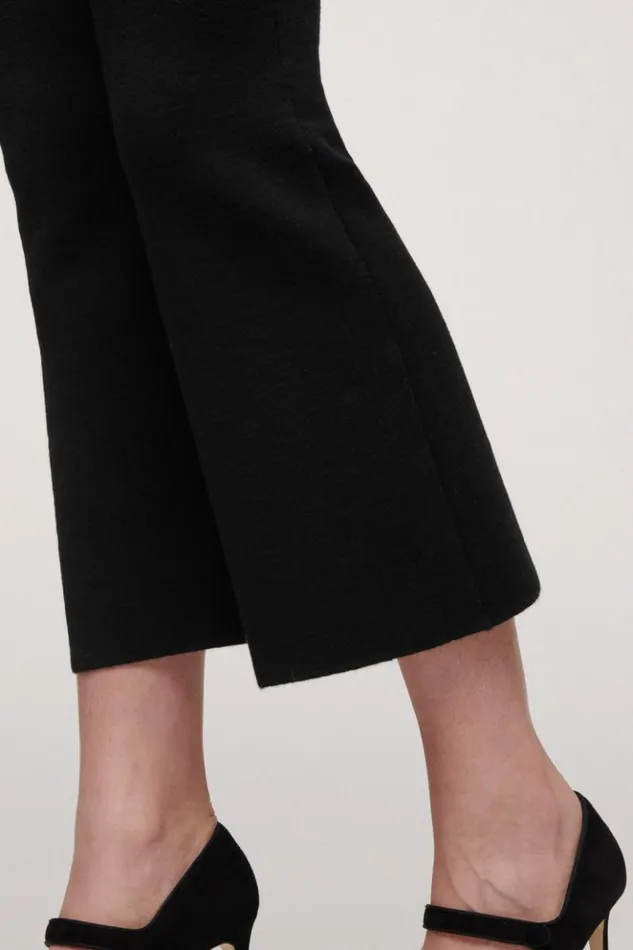 Luisa Spagnoli Pants Mercato 8211 Wool Trousers Black 8211 Women Luisa Spagnoli Pants Mercato 8211 Wool Trousers Black 8211 Women