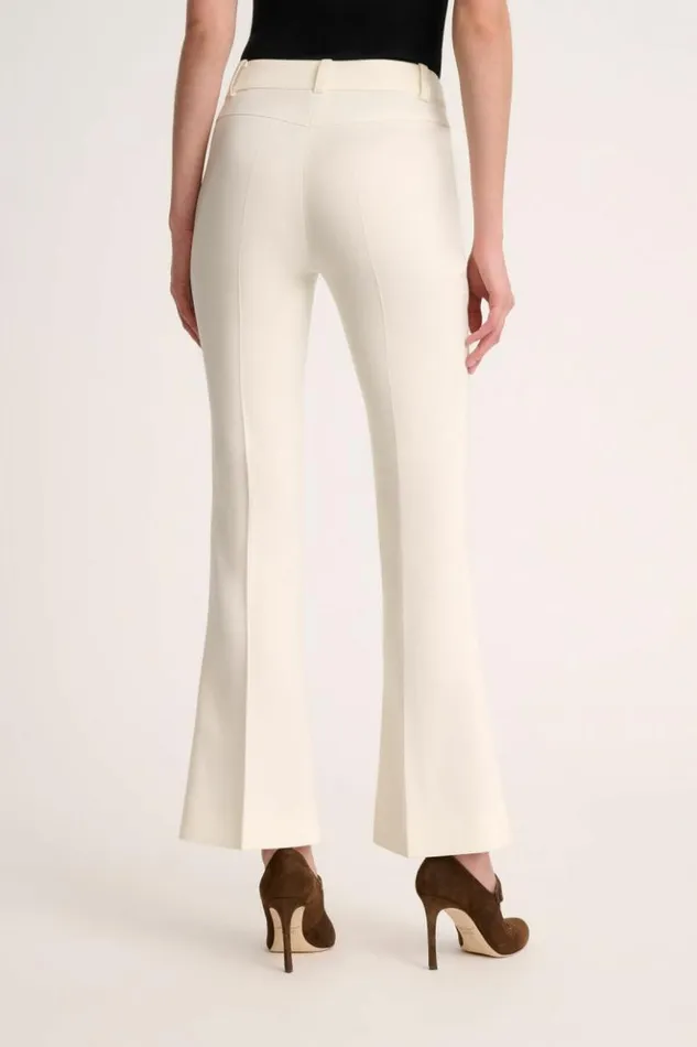 Luisa Spagnoli Pants Oflag 8211 Flared Pants 8211 Fashion Show Cream 8211 Women Luisa Spagnoli Pants Oflag 8211 Flared Pants 8211 Fashion Show Cream 8211 Women