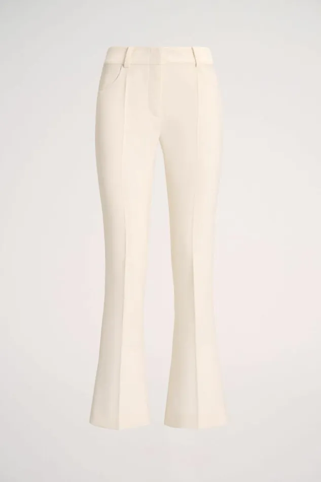 Luisa Spagnoli Pants Oflag 8211 Flared Pants 8211 Fashion Show Cream 8211 Women Luisa Spagnoli Pants Oflag 8211 Flared Pants 8211 Fashion Show Cream 8211 Women