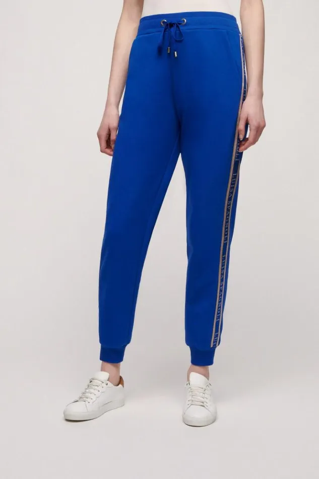 Luisa Spagnoli Pants Opificio 8211 Fleece Pants Bluette 8211 Women