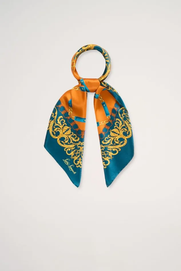 Luisa Spagnoli Scarves And Foulards Recevoir 8211 Silk Scarf 8211 Women Luisa Spagnoli Scarves And Foulards Recevoir 8211 Silk Scarf 8211 Women