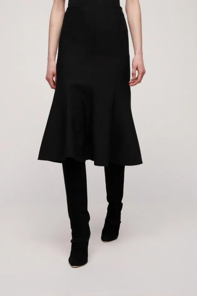Luisa Spagnoli Skirts And Shorts Fondale 8211 Circle Skirt Black 8211 Women