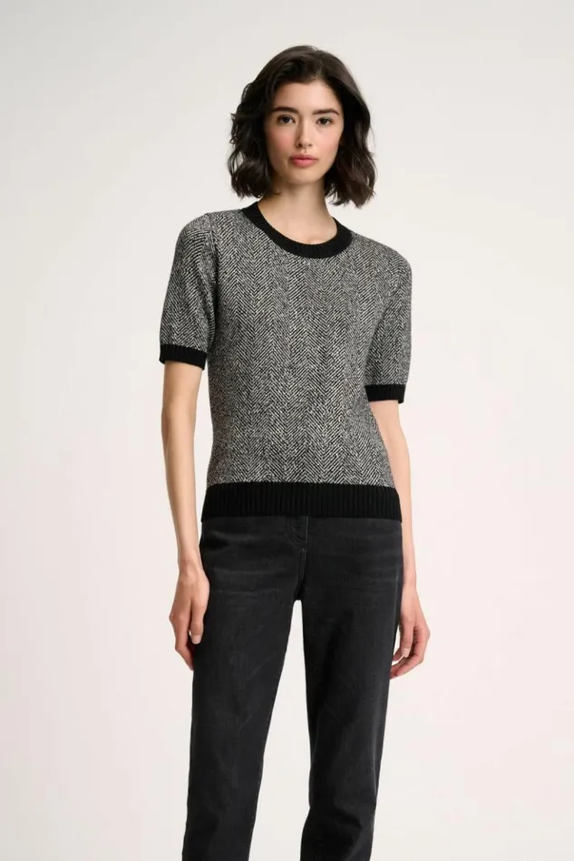 Luisa Spagnoli Tops And TShirts Madrigale 8211 Short Sleeve Pullover 8211 Women