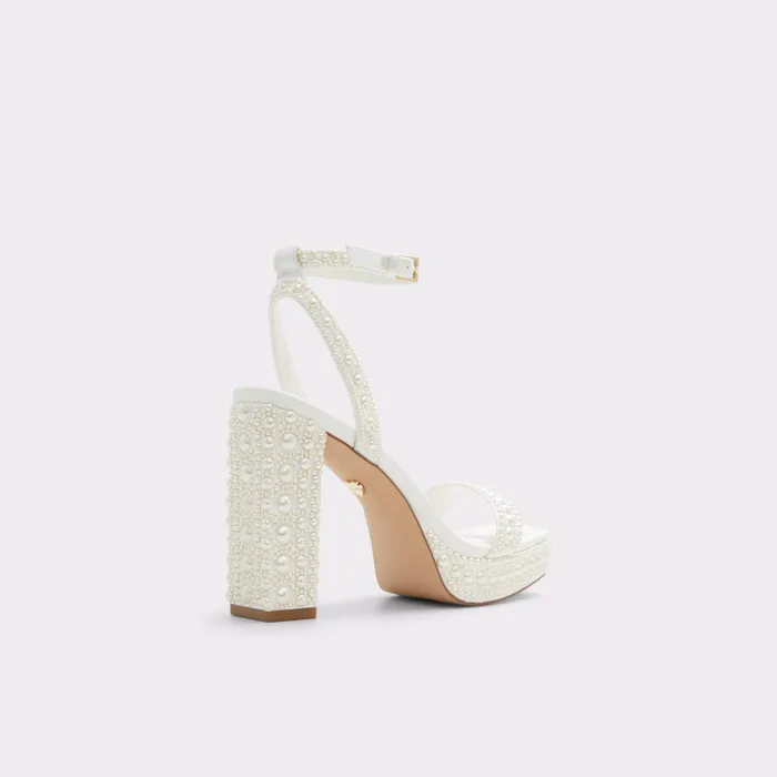 Lulu White Women ALDO Heels