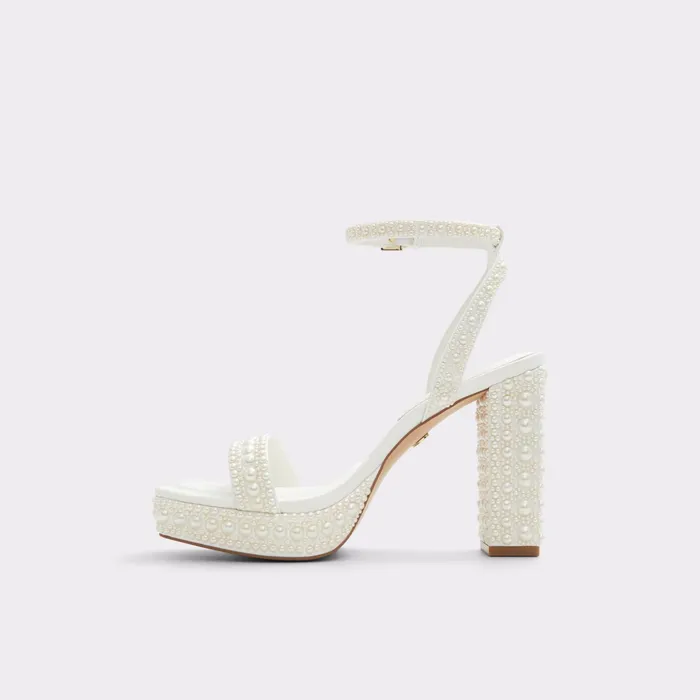 Lulu White Women ALDO Heels