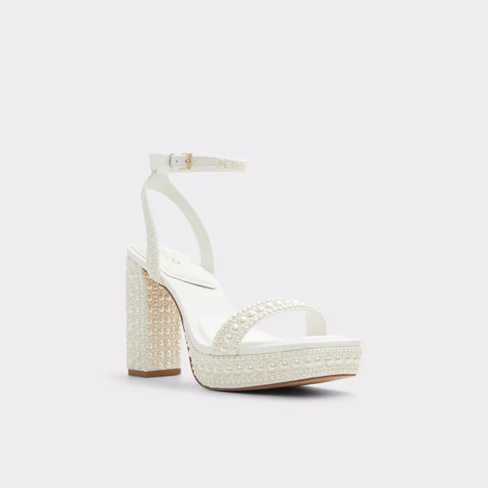 Lulu White Women ALDO Heels