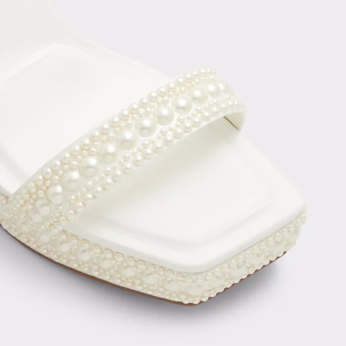 Lulu White Women ALDO Heels