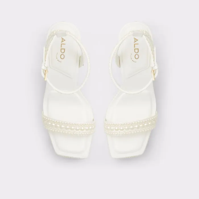 Lulu White Women ALDO Heels