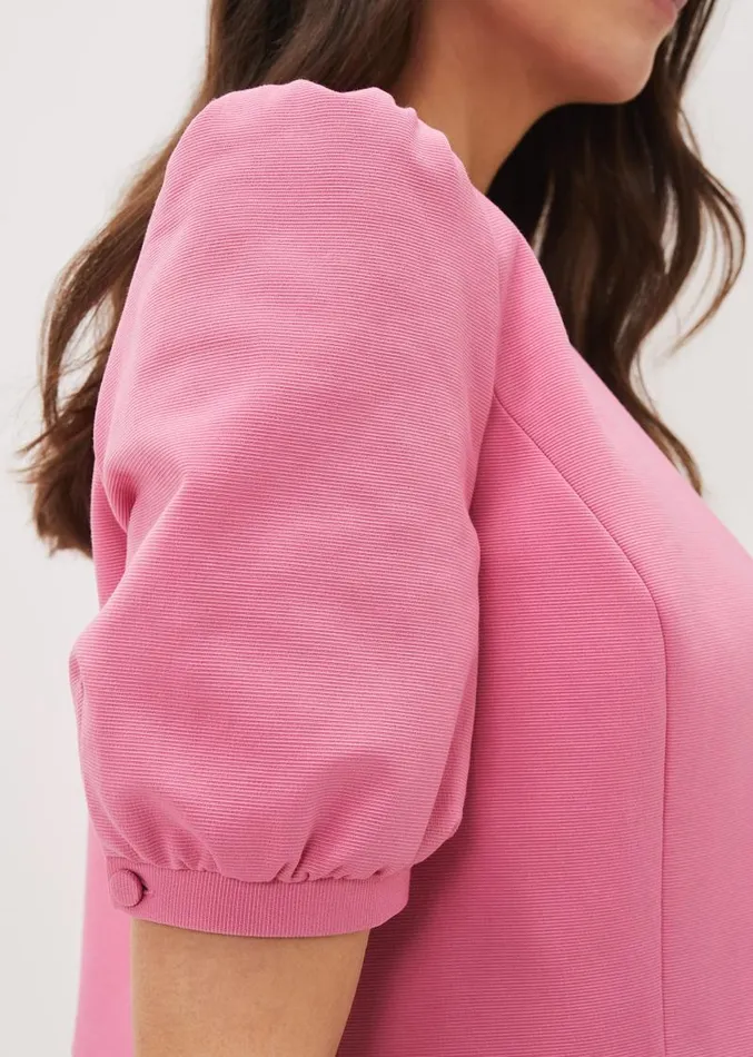 Mabel Puff Sleeve Jacket Candy Pink Women Phase Eight Jackets