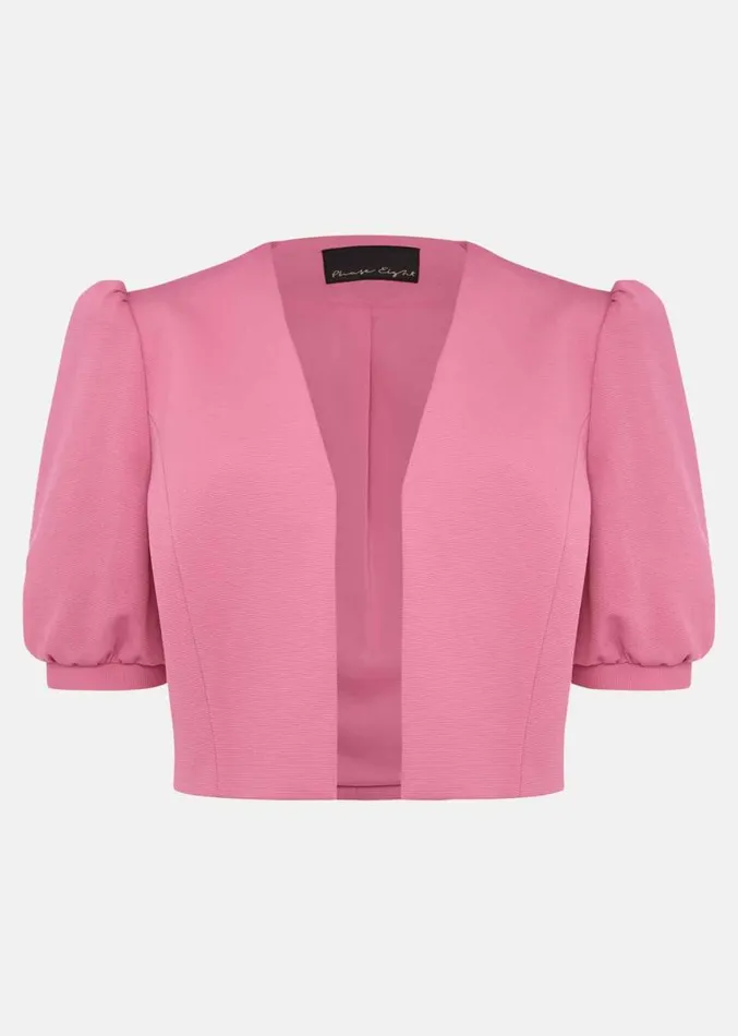 Mabel Puff Sleeve Jacket Candy Pink Women Phase Eight Jackets