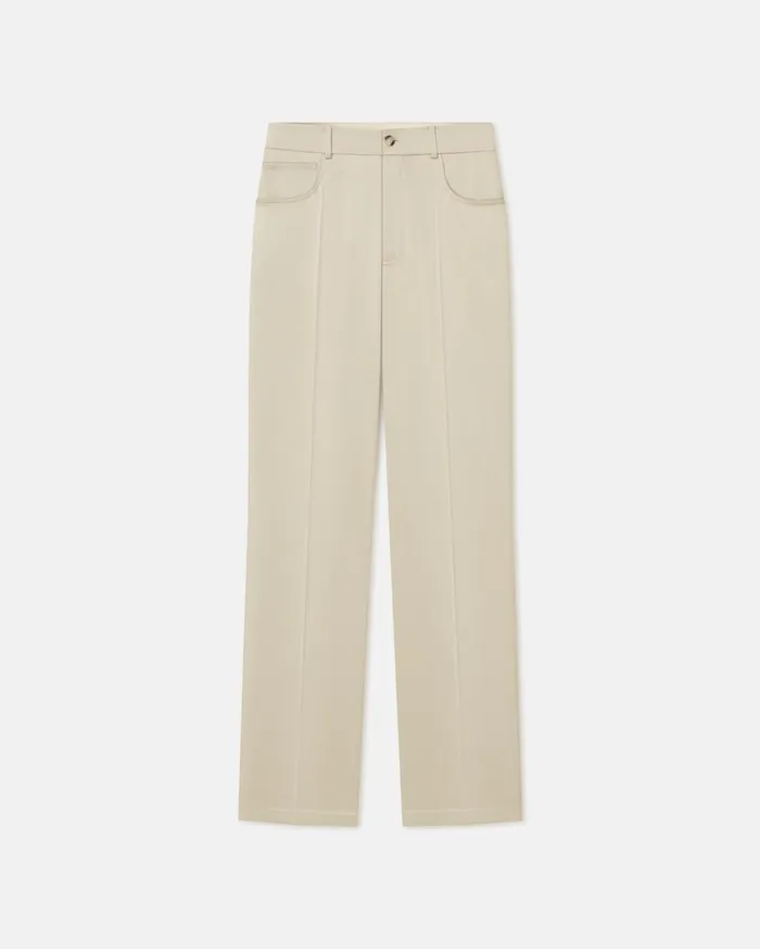 Macen Satin Pants Porcelain Men Nanushka Pants