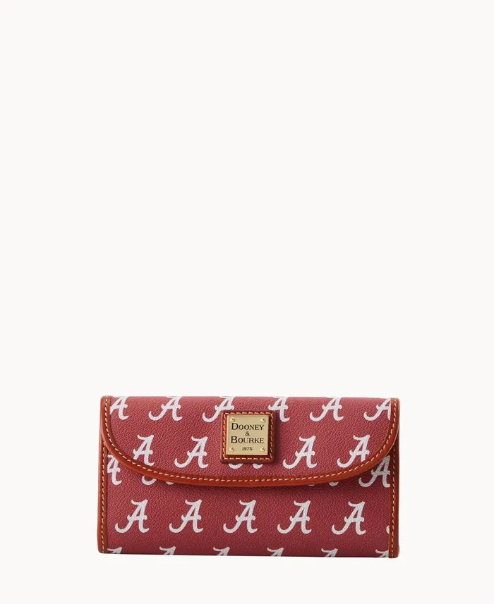 ManWoman Collegiate University Of Alabama Continental Clutch Alabama Dooney and Bourke Wallets ManWoman Collegiate University Of Alabama Continental Clutch Alabama Dooney and Bourke Wallets