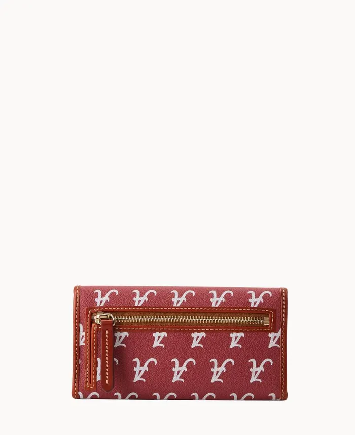 ManWoman Collegiate University Of Alabama Continental Clutch Alabama Dooney and Bourke Wallets ManWoman Collegiate University Of Alabama Continental Clutch Alabama Dooney and Bourke Wallets