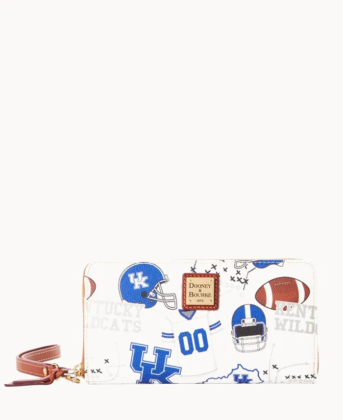 ManWoman Collegiate University Of Kentucky Large Zip Around Wristlet U Of Kentucky Dooney and Bourke Wallets ManWoman Collegiate University Of Kentucky Large Zip Around Wristlet U Of Kentucky Dooney and Bourke Wallets