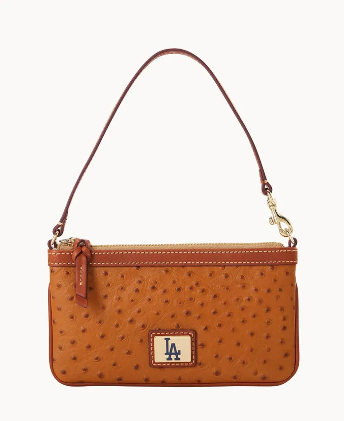 ManWoman MLB Dodgers Large Slim Wristlet Dodgers Dooney and Bourke Wallets