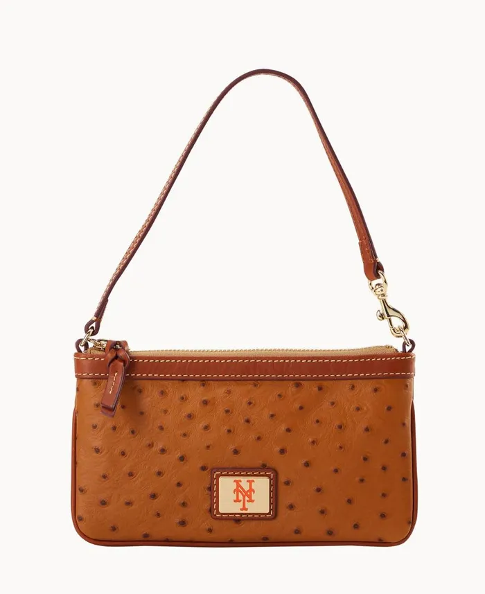 ManWoman MLB Mets Large Slim Wristlet Mets Dooney and Bourke Wallets