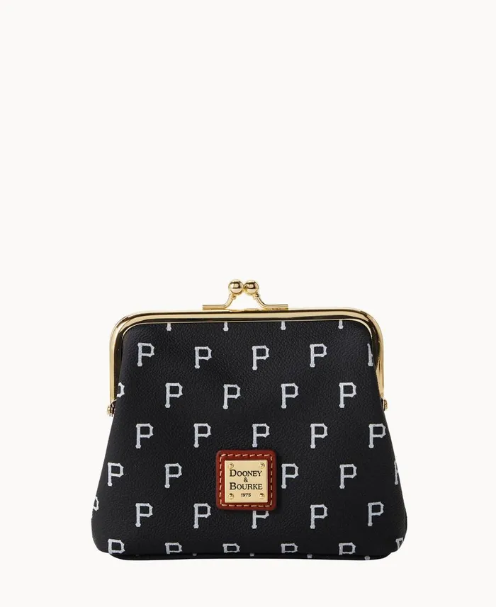 ManWoman MLB Pirates Large Framed Purse Pirates Dooney and Bourke Wallets