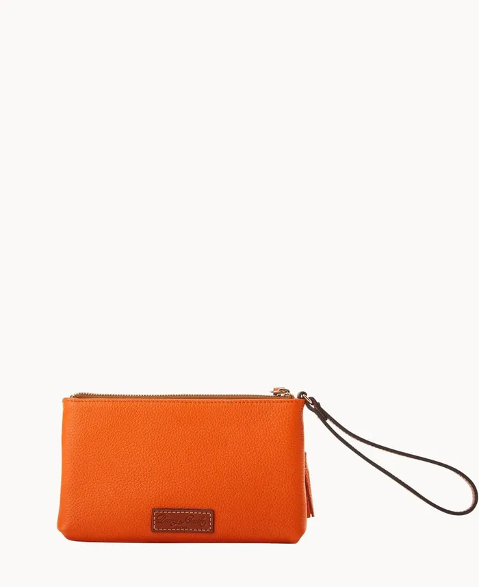 ManWoman NFL Bengals Double Zip Wristlet Bengals Dooney and Bourke Wallets ManWoman NFL Bengals Double Zip Wristlet Bengals Dooney and Bourke Wallets