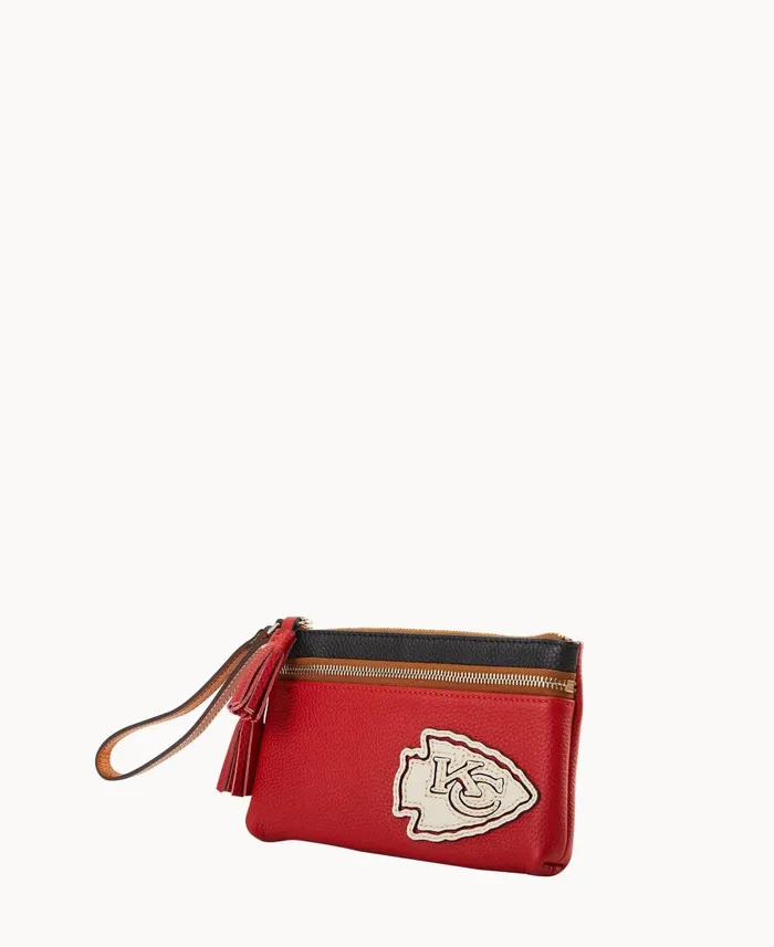 ManWoman NFL Chiefs Double Zip Wristlet Chiefs Dooney and Bourke Wallets ManWoman NFL Chiefs Double Zip Wristlet Chiefs Dooney and Bourke Wallets