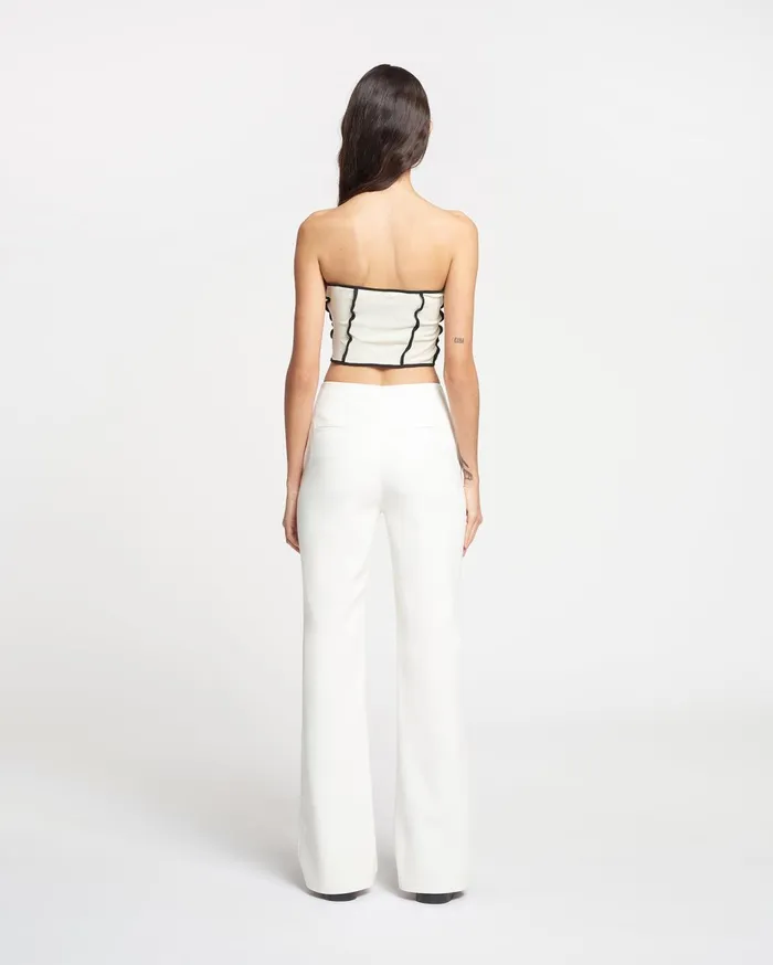 Manola Okobor AltLeather Pants White Women Nanushka Pants