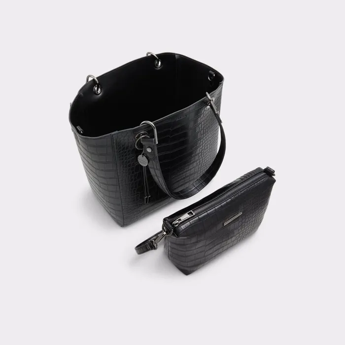Marcelinee Black Women ALDO Tote Bags