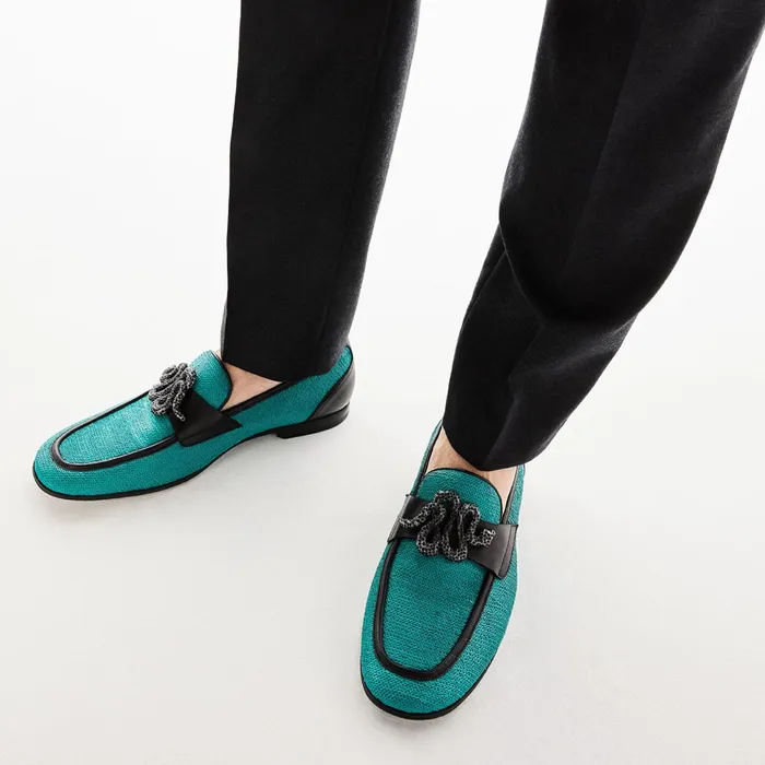 Massimo Turquoise Men ALDO Loafers and SlipOns