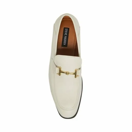 Men039s ARCHEE BONE LEATHER Bone Leather Steve Madden Loafers Men039s ARCHEE BONE LEATHER Bone Leather Steve Madden Loafers