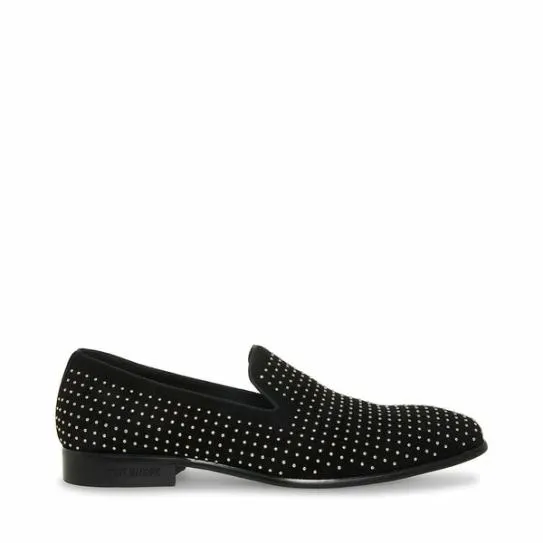 Men039s BELLWOOD BLACK Black Steve Madden Loafers