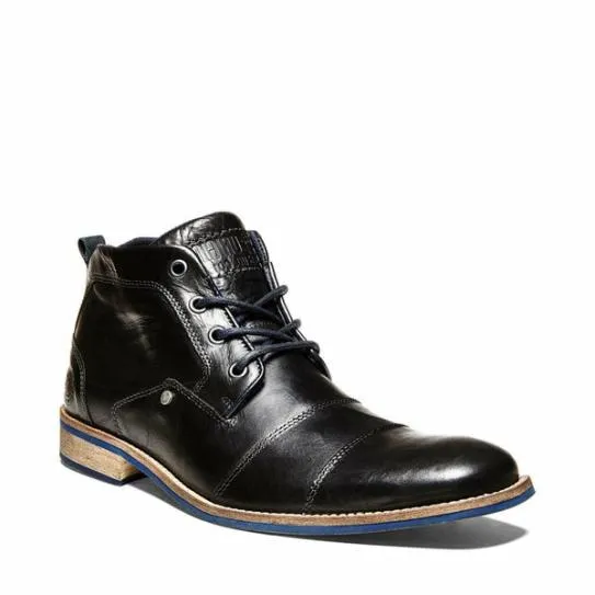Men039s KRAMERR BLACK LEATHER Black Leather Steve Madden Boots Men039s KRAMERR BLACK LEATHER Black Leather Steve Madden Boots