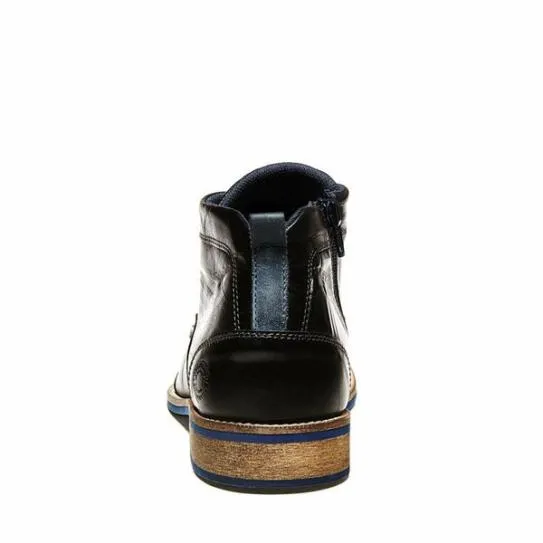 Men039s KRAMERR BLACK LEATHER Black Leather Steve Madden Boots Men039s KRAMERR BLACK LEATHER Black Leather Steve Madden Boots